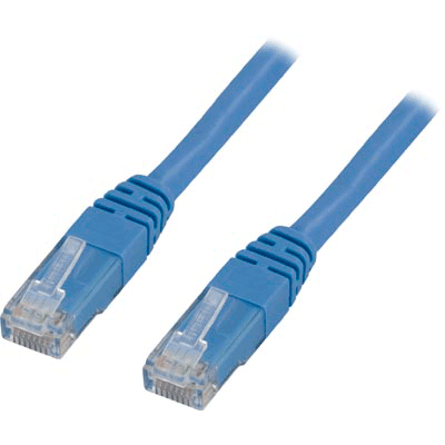 UTP Cat6 patchkabel 3m - Blå