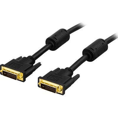 DVI monitorkabel Dual Link DVI-D ha - ha 3m