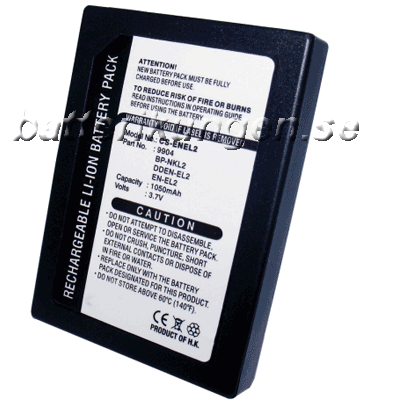 Batteri till Nikon som ersätter EN-EL2