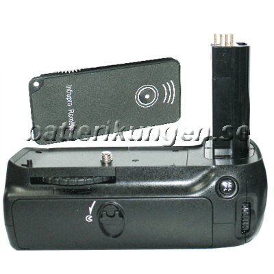 Batterigrepp till Nikon som ersätter MB-D80