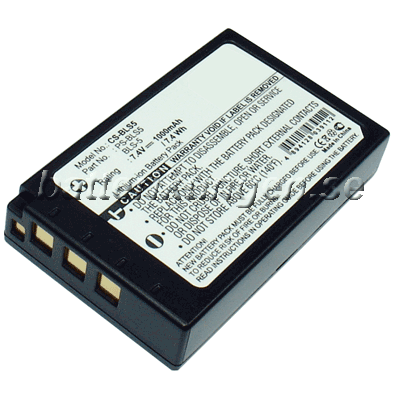 Batteri till Olympus som ersätter BLS-5 mfl