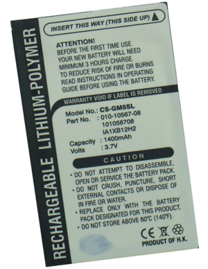 Batteri till Garmin iQue M5