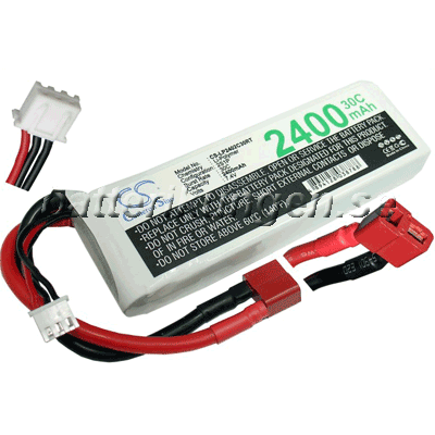 LiPo 2 cell - 7.4 V - 2.400 mAh