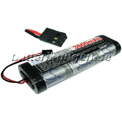 RC Batteri - 7.2 V - 3.600 mAh