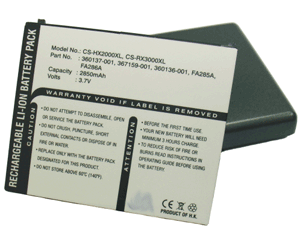 Batteri till iPAQ rx3000 rx3100 mfl - 2850 mAh