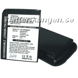 Batteri till iPAQ rw6800 mfl - 3.200 mAh