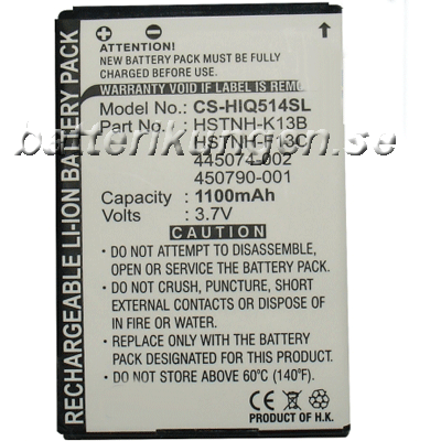 Batteri till iPAQ 500 mfl