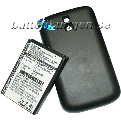 Batteri till Blackberry Bold 9000 mfl - 2.400 mAh