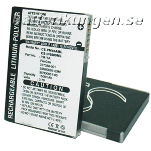 Batteri till  Qtek S100 / S110 / S200             Slim Extended