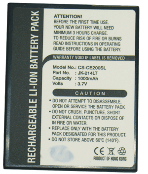 Batteri till Casio Cassiopeia E-200 mfl