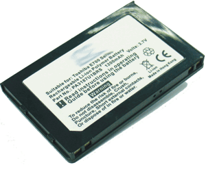 Batteri till Toshiba E700 mfl - 1.200 mAh