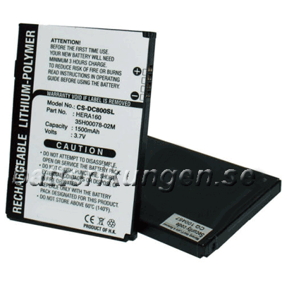 Batteri till HTC P4350 mfl - 1.500 mAh