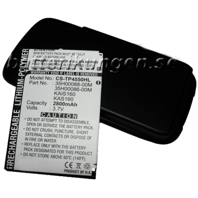 Batteri till HTC TyTN II mfl - 2.800 mAh