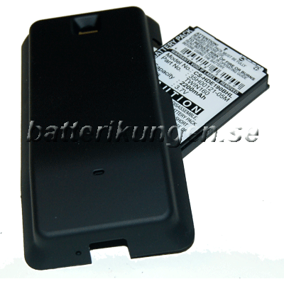 Batteri till Google G3 - 2.200 mAh - Svart