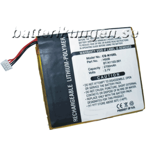 Batteri till Fujitsu Siemens Loox 600 - 2.700 mAh