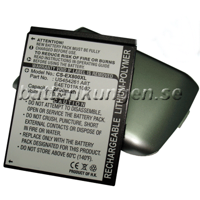 Batteri till Eten X800 - 2.600 mAh