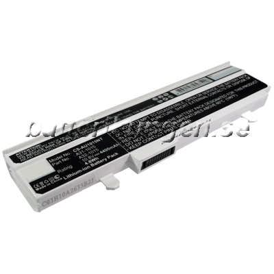 Batteri till Asus Eee PC 1015 mfl - 4.400 mAh - Vit