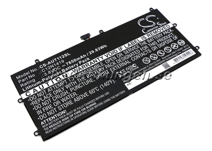 Batteri till Asus Transformer Book T100 Chi - 7.850 mAh