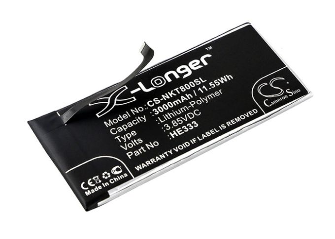 Batteri till Nokia 8 Sirocco mfl - 3.000 mAh