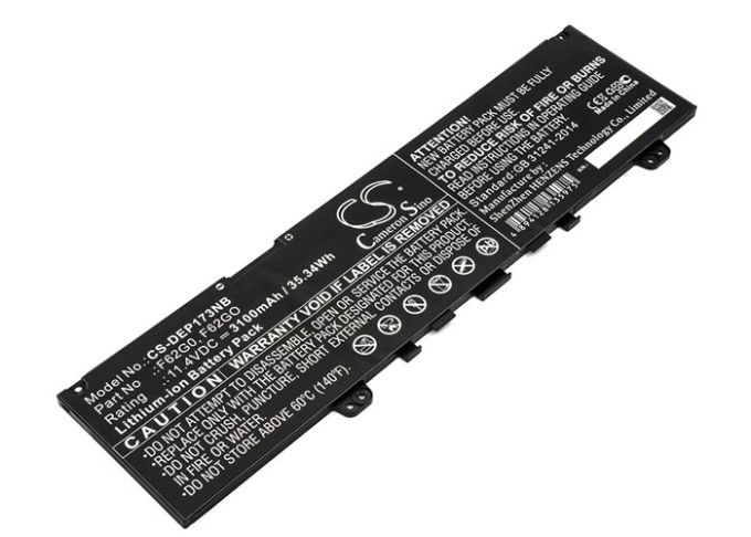 Batteri till Dell Inspiron 13 7000 mfl - 3.300 mAh