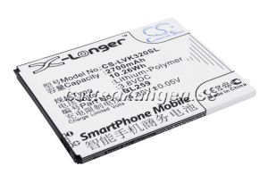 Batteri till Lenovo Lemon 3 mfl - 2.700 mAh