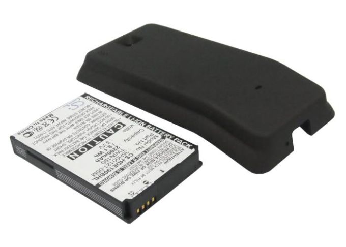 Batteri till HTC Hero mfl - 2.200 mAh - Svart