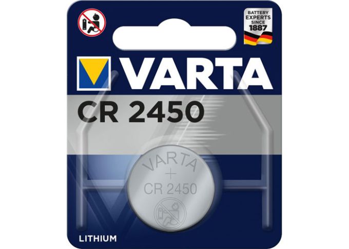 1 st Varta CR2450 batteri