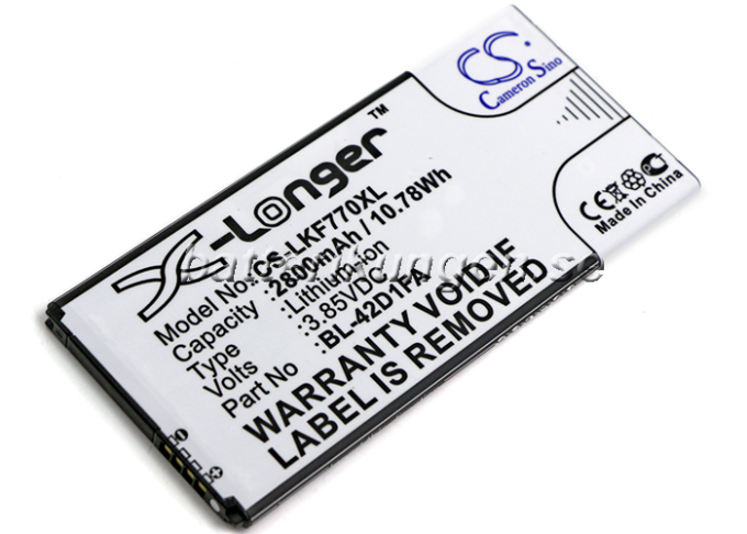 Batteri till LG F770S mfl - 2.800 mAh