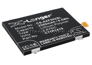 Batteri till Asus ZenFone 5 A502CG - 2.500 mAh