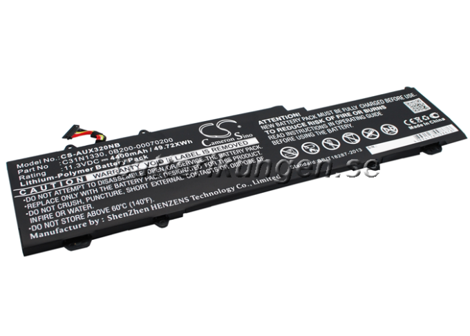 Batteri till Asus Zenbook UX32LN mfl - 4.400 mAh