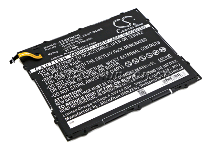 Batteri till Samsung Galaxy Tab A 10.1 2016 WiFi mfl  - 7.300 mAh