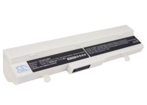 Batteri till Asus Eee PC 1005HA mfl - 6.600 mAh - vitt