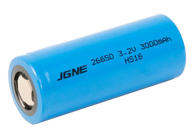 LifePo4 cell 26650 - 3.2 V - 3.000 mAh