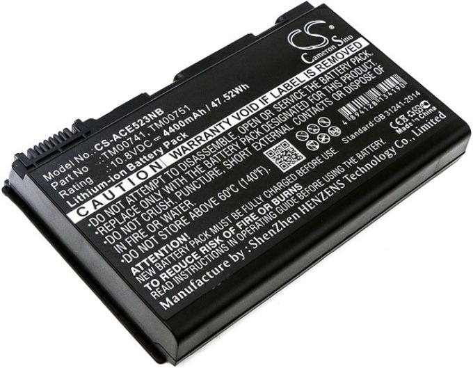 Batteri till Acer Extensa 5120 mfl - 4.400 mAh