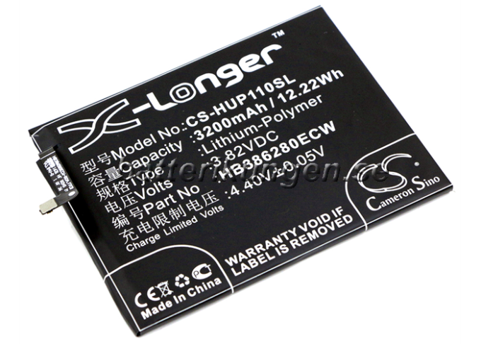 Batteri till Huawei P10 mfl - 3.200 mAh