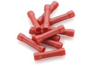 Skarvhylsa Röd - 0.5 - 1.5 mm kablar - 10 st