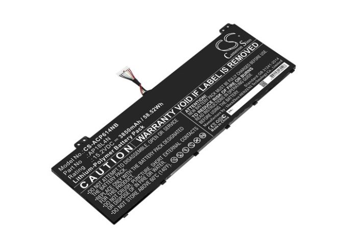 Batteri till Acer TravelMate P614 mfl - 3.850 mAh