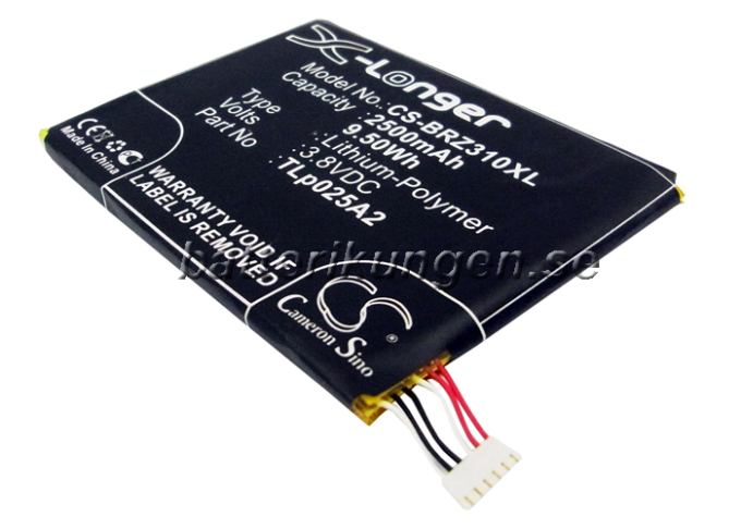 Batteri till BlackBerry Z3 mfl - 2.500 mAh