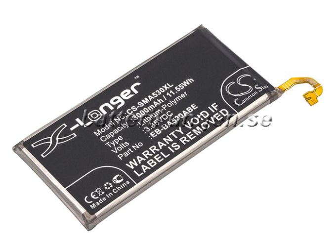 Batteri till Samsung Galaxy A8 2018 mfl - 3.000 mAh