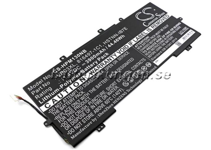 Batteri till HP Pavilion 13-D mfl - 3.900 mAh
