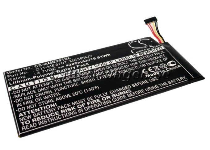Batteri till Asus MeMO Pad ME301T mfl - 4.300 mAh
