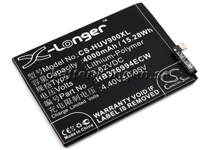 Batteri till Huawei Honor V9 mfl - 4.000 mAh