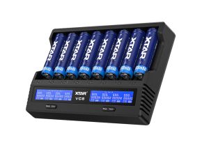 XTAR Batteriladdare VC8