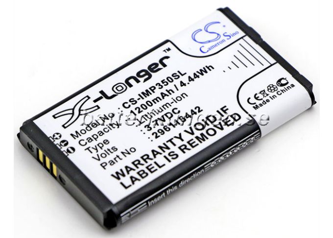 Batteri till Ingenico iMP350 mfl- 1.200 mAh