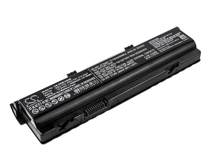 Batteri till Dell Alienware M15X mfl - 4.400 mAh