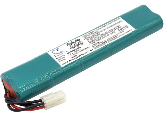 Batteri till Medtronic Lifepak 20 mfl - 3.000 mAh
