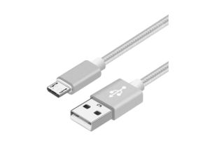 Voxlink Micro USB - Silver - 100 cm