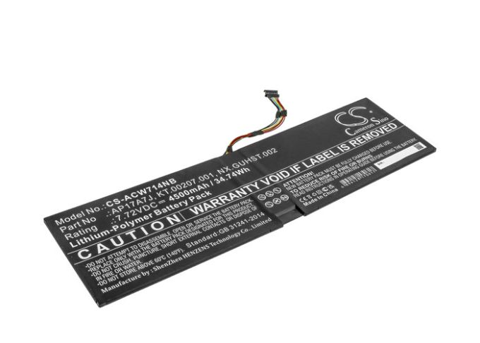 Batteri till Acer Swift 7 mfl - 4.500 mAh