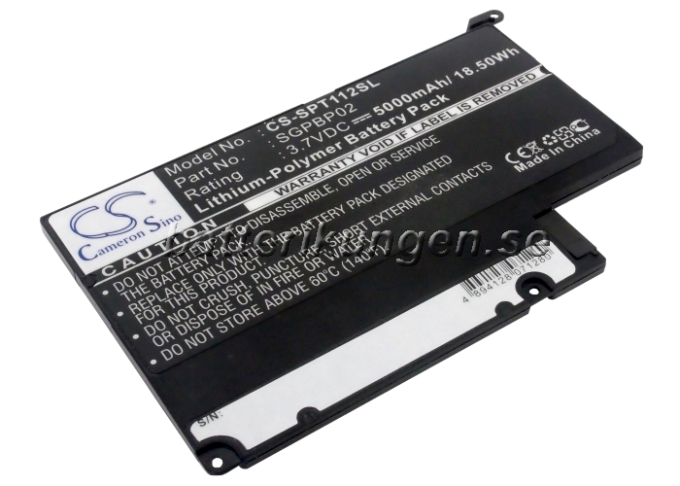 Batteri till Sony Tablet S1 mfl - 5.000 mAh