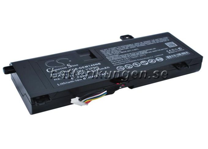 Batteri till Dell Alienware M14X R3 mfl - 6.200 mAh